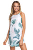 Blooming Print Sleeveless Dress